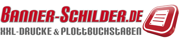 Logo Banner-Schilder